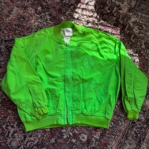 ACA 688 Acapulco Neon Green Bomber Jacket